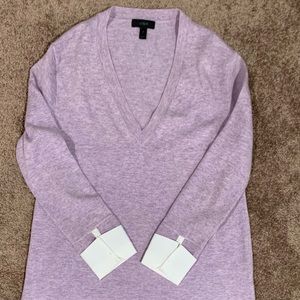 J. Crew V-Neck Tunic Sweater